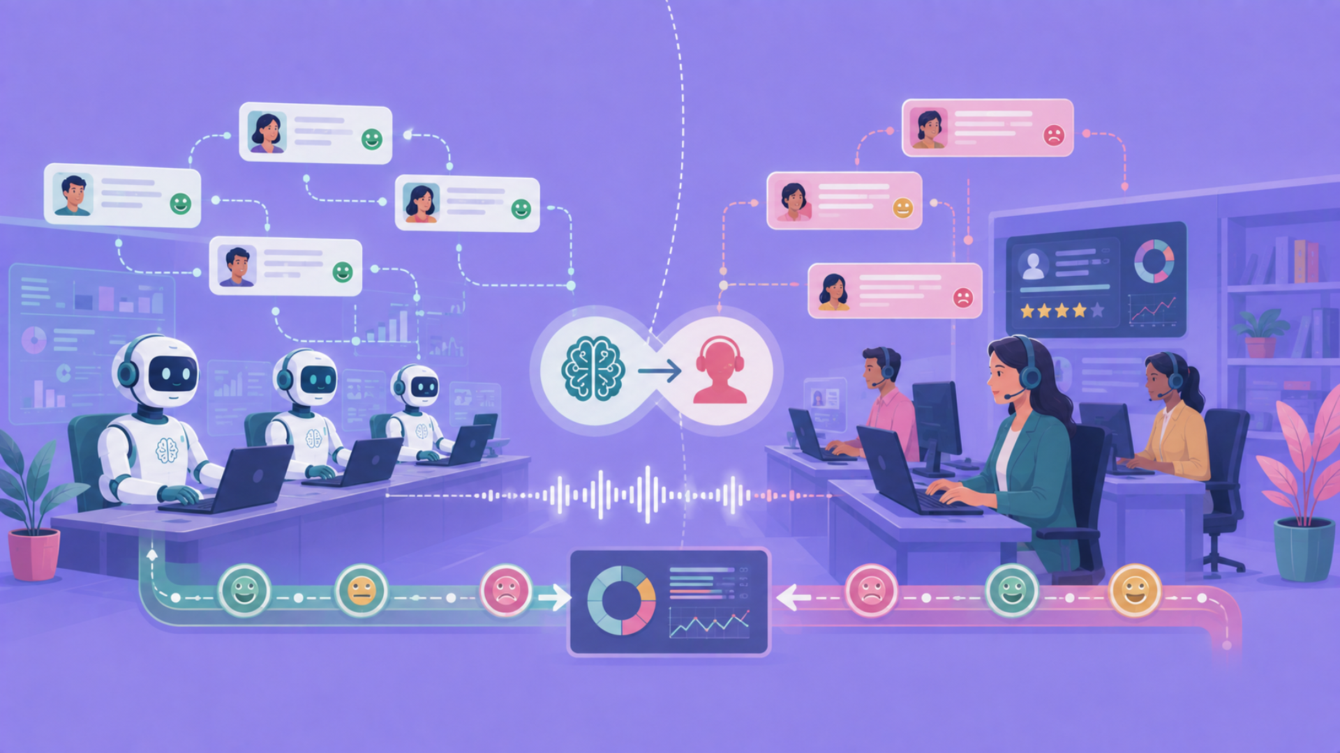 How AI Is Transforming Customer Service in Large Enterprises
