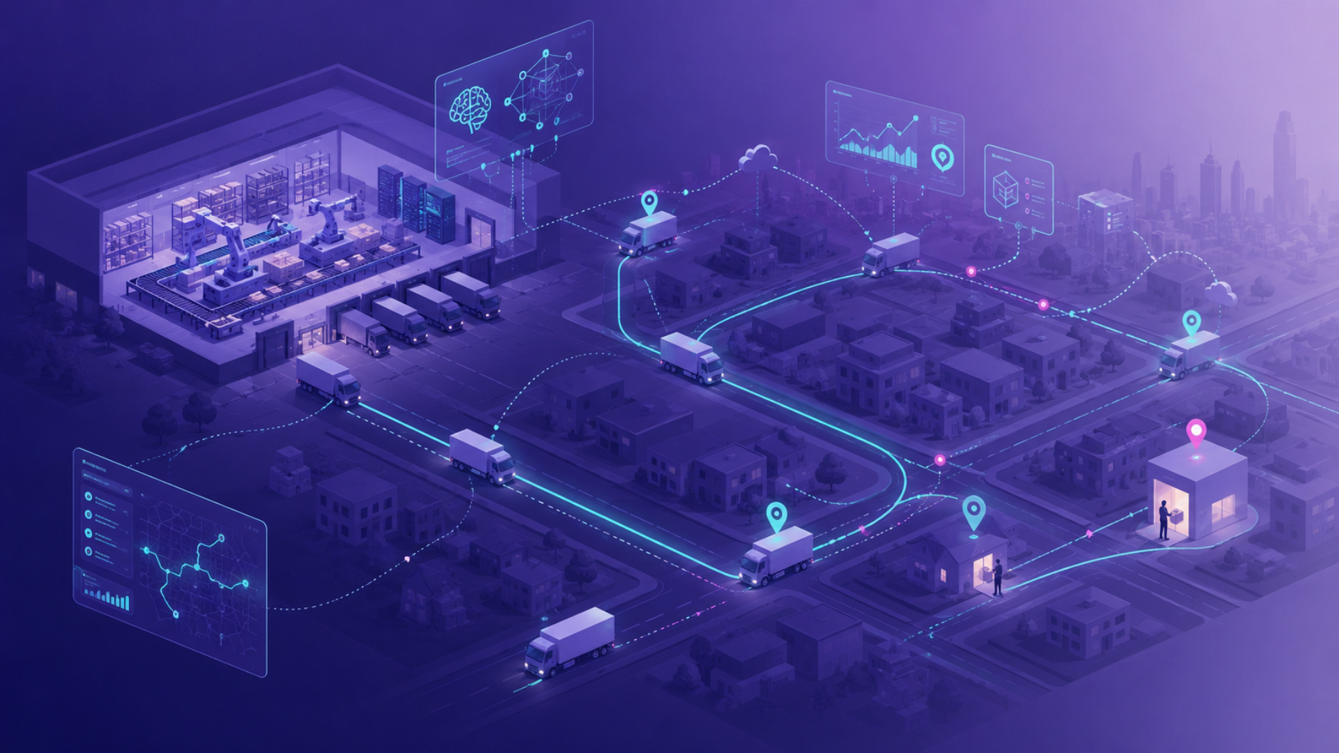 How AI Is Transforming Logistics and Last-Mile Delivery